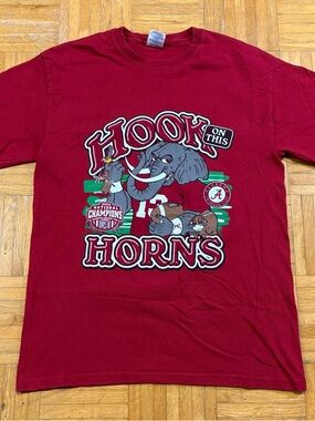 2009 Alabama University Football National Championship Graphic Shirt